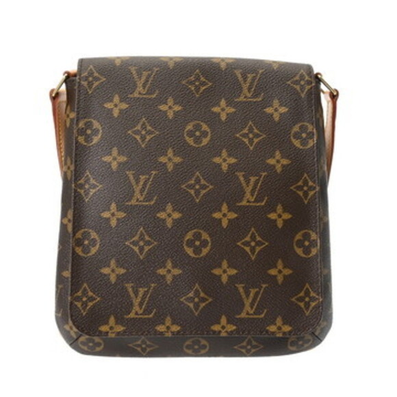 LOUIS VUITTON Authentic Brown Monogram Canvas Shoulder Bag - Picture 1 of 11